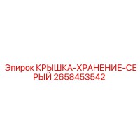 2658453542 КРЫШКА-ХРАНЕНИЕ-СЕРЫЙ Epiroc