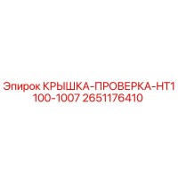 2651176410 КРЫШКА-ПРОВЕРКА-HT1100-1007 Epiroc