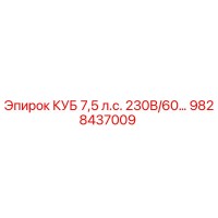 9828437009 КУБ 7,5 л.с. 230В/60Гц Epiroc