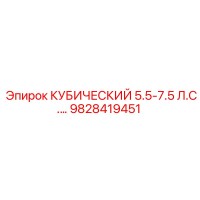 9828419451 КУБИЧЕСКИЙ 5.5-7.5 Л.С.… Epiroc