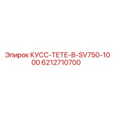 6212710700 КУСС-ТЕТЕ-B-SV750-1000 Epiroc