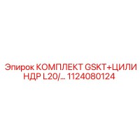 1124080124 КОМПЛЕКТ GSKT+ЦИЛИНДР L20 Epiroc