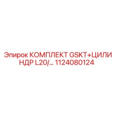 1124080124 КОМПЛЕКТ GSKT+ЦИЛИНДР L20 Epiroc