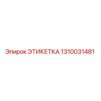 1310031481 ЭТИКЕТКА Epiroc