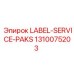 1310075203 LABEL-SERVICE-PAKS Epiroc