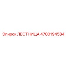 4700194584 ЛЕСТНИЦА Epiroc