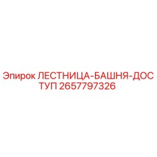 2657797326 ЛЕСТНИЦА-БАШНЯ-ДОСТУП Epiroc