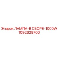 1092629700 ЛАМПА-В СБОРЕ-1000W Epiroc
