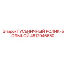4812046650 ГУСЕНИЧНЫЙ РОЛИК-БОЛЬШОЙ Epiroc