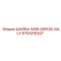 9753216327 ШАЙБА-M36-DIN125-GALV Epiroc