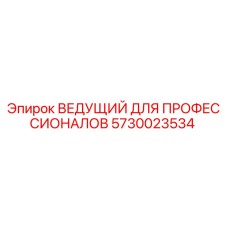 5730023534 ВЕДУЩИЙ ДЛЯ ПРОФЕССИОНАЛОВ Epiroc