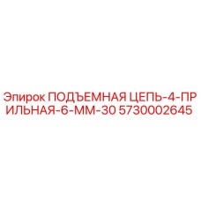 5730002645 ПОДЪЕМНАЯ ЦЕПЬ-4-ПРИЛЬНАЯ-6-ММ-30 - Epiroc