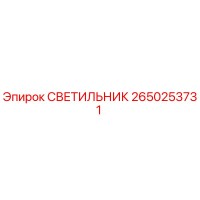 2650253731 СВЕТИЛЬНИК Epiroc