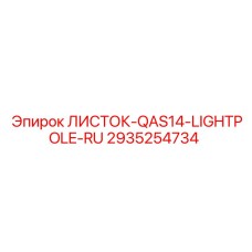 2935254734 ЛИСТОК-QAS14-LIGHTPOLE-RU Epiroc