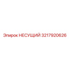 Деталь НЕСУЩИЙ 3217920626 в разрезе