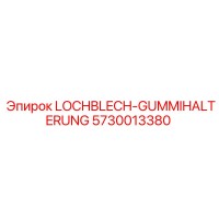 5730013380 LOCHBLECH-GUMMIHALTERUNG (Epiroc)