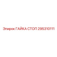 295310111 ГАЙКА СТОП Epiroc