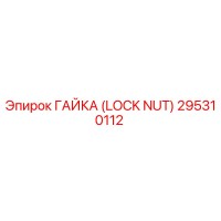 295310112 ГАЙКА (LOCK NUT) Epiroc