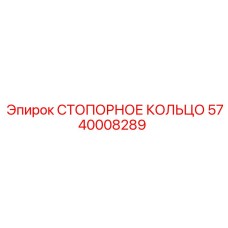 5740008289 СТОПОРНОЕ КОЛЬЦО Epiroc