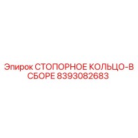 8393082683 СТОПОРНОЕ КОЛЬЦО-В СБОРЕ Epiroc