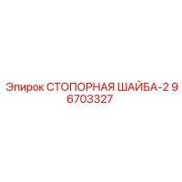 96703327 СТОПОРНАЯ ШАЙБА-2 Epiroc