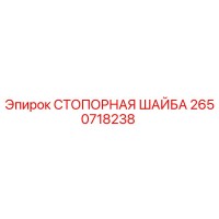 2650718238 СТОПОРНАЯ ШАЙБА Epiroc