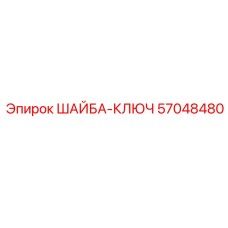 57048480 ШАЙБА-КЛЮЧ Epiroc
