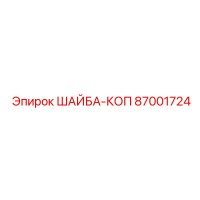 87001724 ШАЙБА-КОП Epiroc