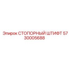 5730005688 СТОПОРНЫЙ ШТИФТ Epiroc