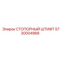 5730004968 СТОПОРНЫЙ ШТИФТ Epiroc