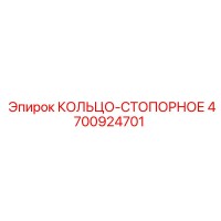 4700924701 КОЛЬЦО-СТОПОРНОЕ Epiroc