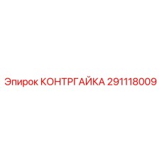 291118009 КОНТРГАЙКА Epiroc