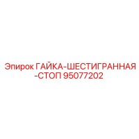 95077202 ГАЙКА-ШЕСТИГРАННАЯ-СТОП Epiroc