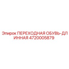 4720005879 ПЕРЕХОДНАЯ ОБУВЬ-ДЛИННАЯ Epiroc