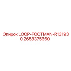 2658375660 LOOP-FOOTMAN-R131930 Epiroc