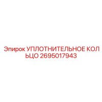 2695017943 УПЛОТНИТЕЛЬНОЕ КОЛЬЦО Epiroc