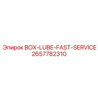 2657782310 BOX-LUBE-FAST-SERVICE Epiroc