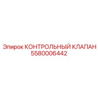 5580006442 КОНТРОЛЬНЫЙ КЛАПАН Epiroc