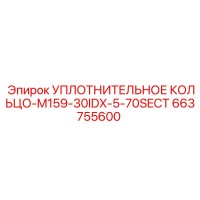 663755600 УПЛОТНИТЕЛЬНОЕ КОЛЬЦО-M159-30IDX-5-70SECT Epiroc