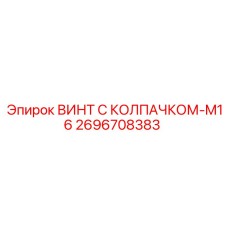 2696708383 ВИНТ С КОЛПАЧКОМ-M16 Epiroc