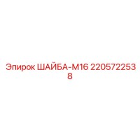 2205722538 ШАЙБА-М16 Epiroc