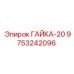 9753242096 ГАЙКА-20 Epiroc
