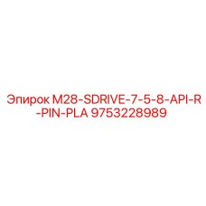 9753228989 M28-SDRIVE-7-5-8-API-R-PIN-PLA Epiroc