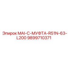9899710371 MAI-C-МУФТА-R51N-63-L200 Epiroc