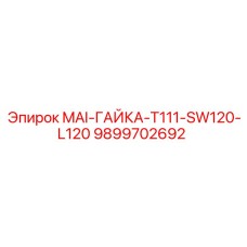 9899702692 MAI-ГАЙКА-T111-SW120-L120 - Epiroc