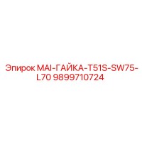 9899710724 MAI-ГАЙКА-T51S-SW75-L70 Epiroc