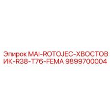 9899700004 MAI-ROTOJEC-ХВОСТОВИК-R38-T76-FEMA Epiroc