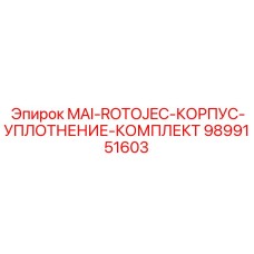 9899151603 MAI-ROTOJEC-КОРПУС-УПЛОТНЕНИЕ-КОМПЛЕКТ Epiroc