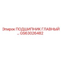 GS63026482 ПОДШИПНИК ГЛАВНЫЙ Epiroc
