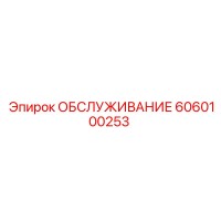 6060100253 ОБСЛУЖИВАНИЕ Epiroc